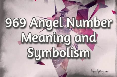 969 angel number twin flame|969 Angel Number: Meaning and Symbolism